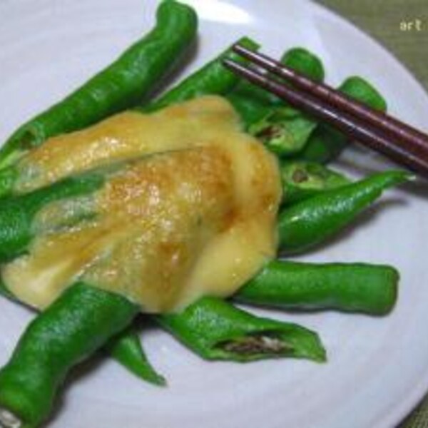 超簡単 伏見とうがらしの味噌マヨ焼き レシピ 作り方 By さくら9572 楽天レシピ